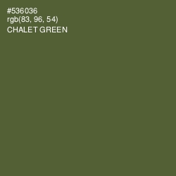 #536036 - Chalet Green Color Image
